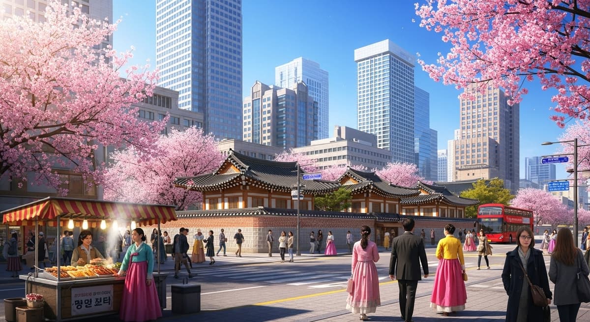 Seoul Skyline - Güney Kore Startup Hub