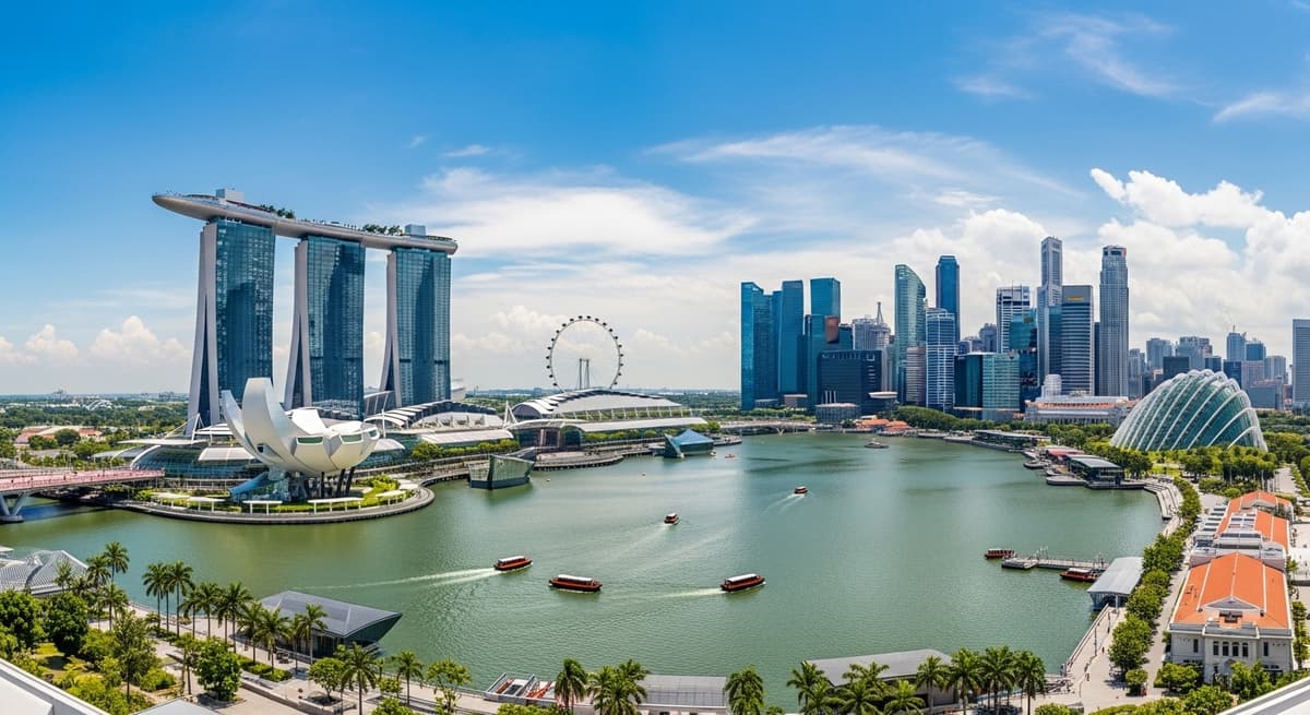 Singapur Dijital Göçebe Vizesi - Marina Bay'da Uzaktan Çalışma