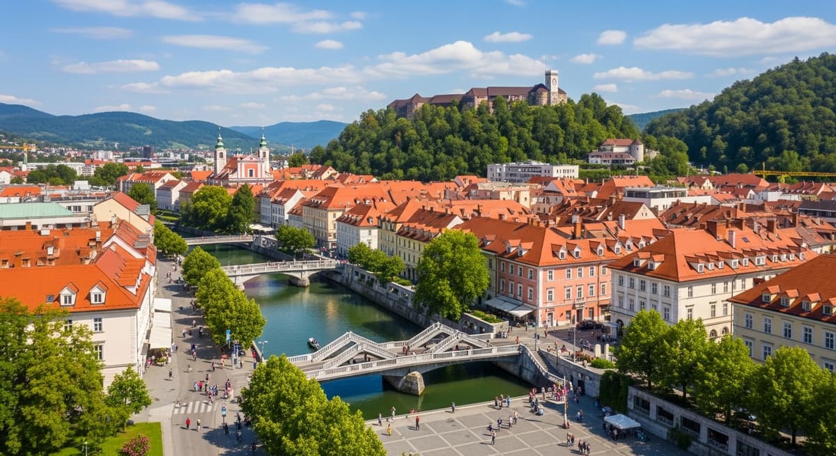 Slovenya Dijital Göçebe Vizesi - Ljubljana'da Uzaktan Çalışma