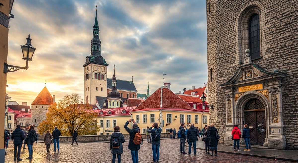Estonya Turist Vizesi - Tallinn Eski Şehir