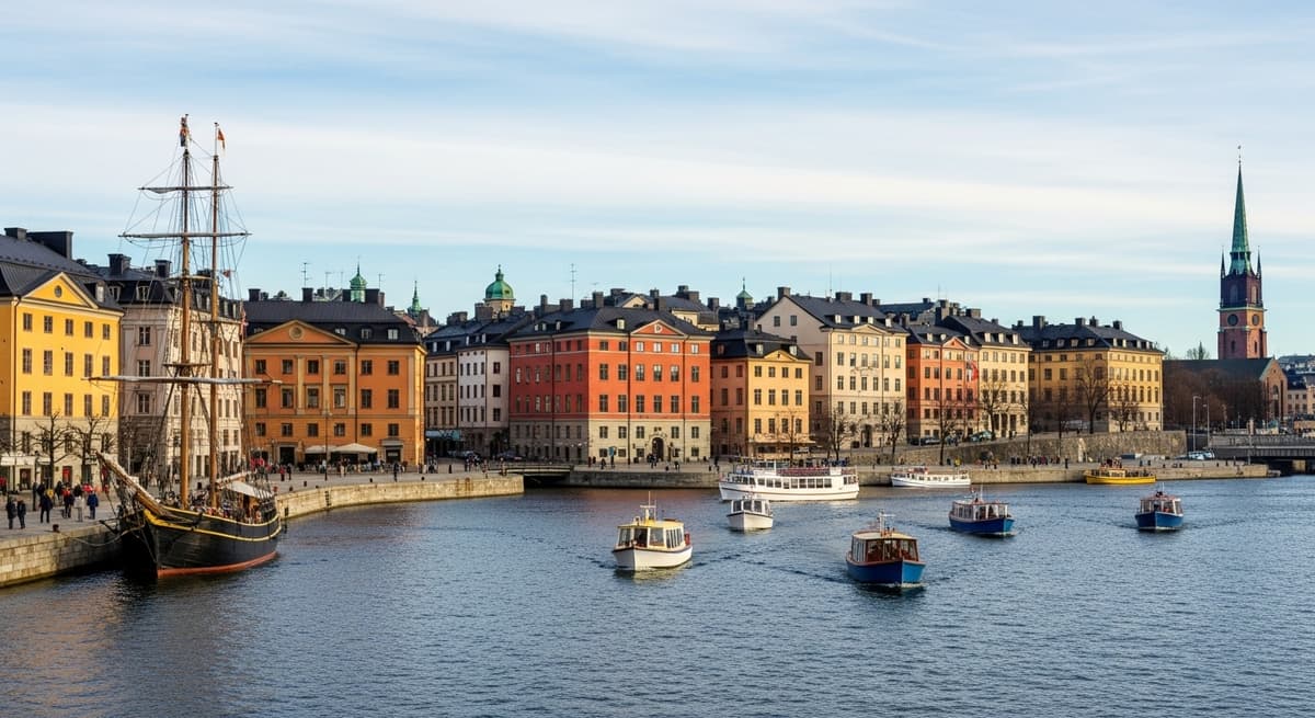İsveç Turist Vizesi - Stockholm Gamla Stan