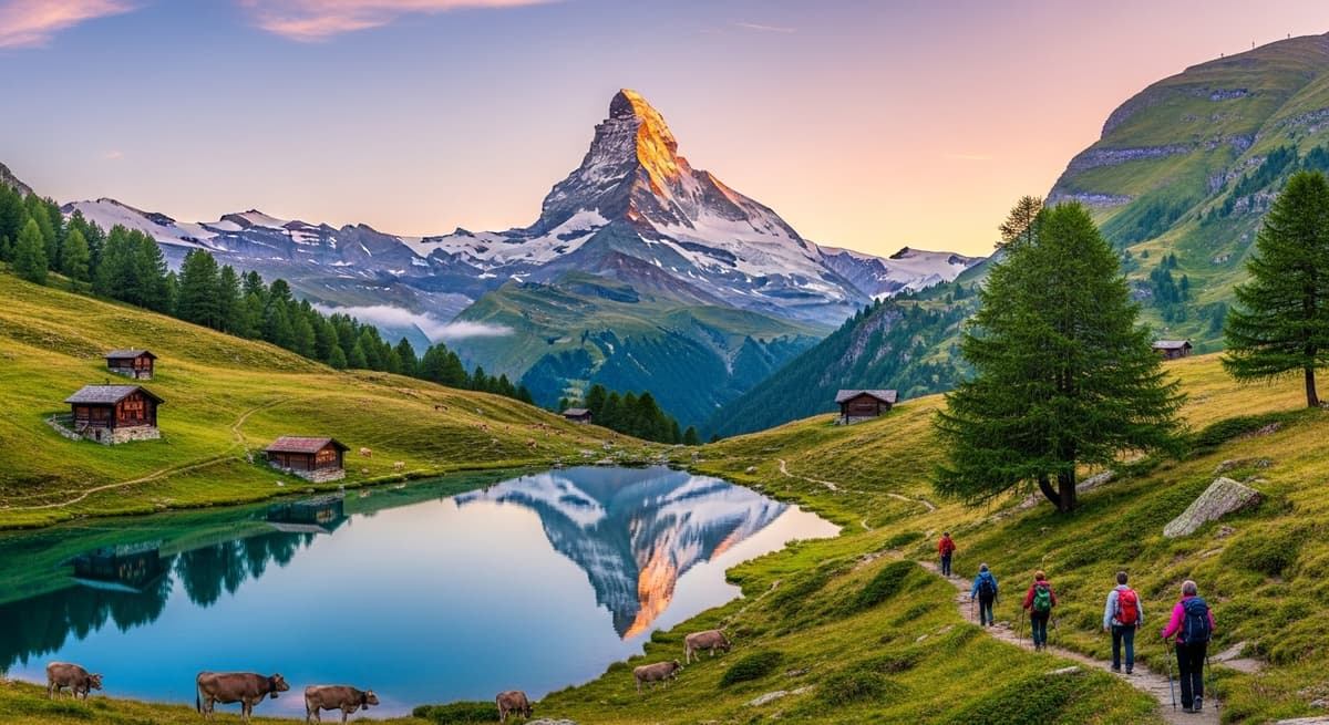 İsviçre Turist Vizesi - Matterhorn
