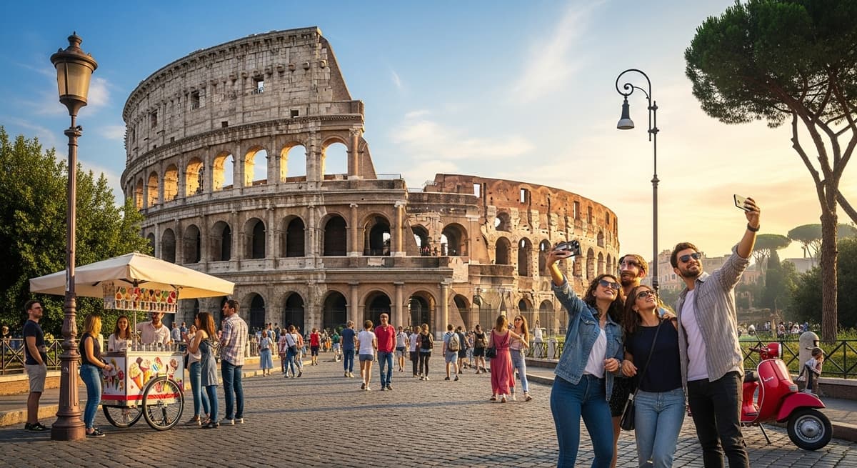 İtalya Turist Vizesi - Roma Kolezyum