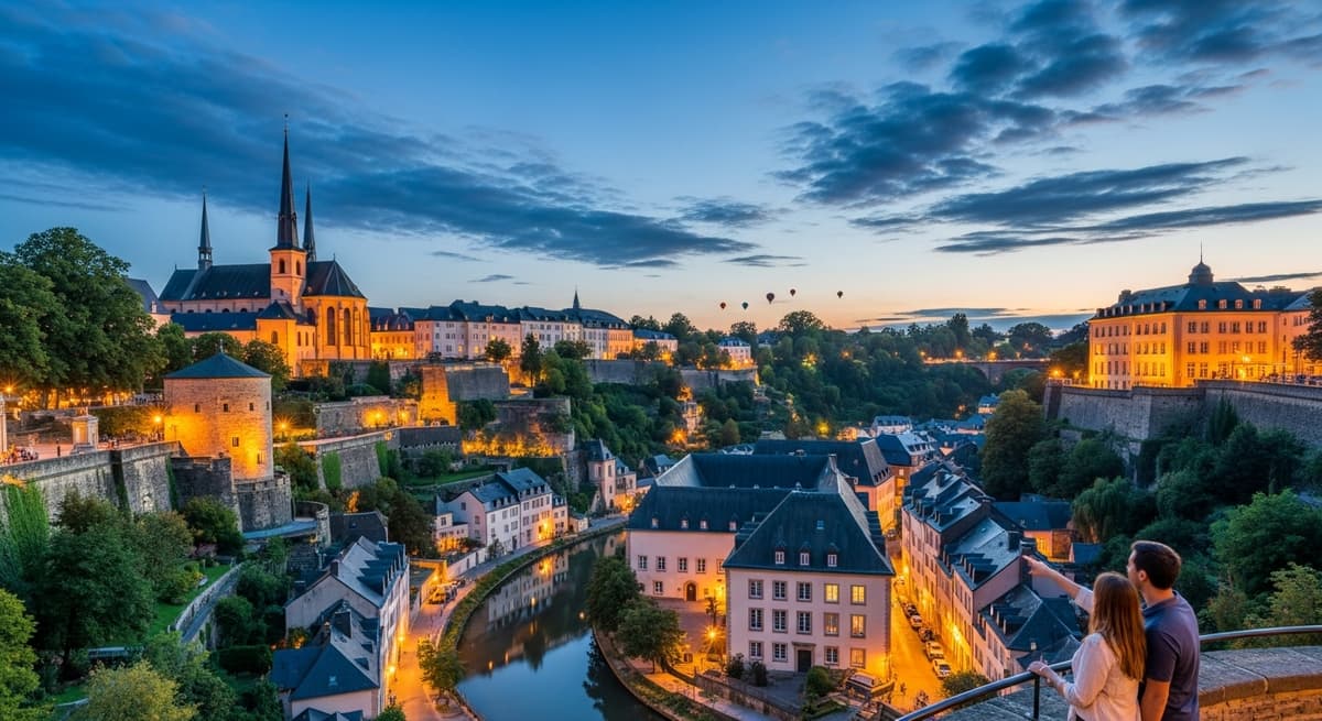 Lüksemburg Turist Vizesi - Luxembourg City