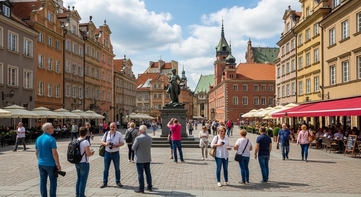 Polonya Turist Vizesi - Varşova Eski Şehir